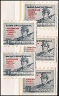 ** 1954 Tanácsköztársaság 5 Db Sor (10.500) - Altri & Non Classificati