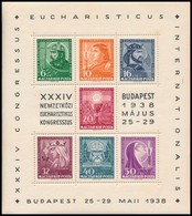 ** 1938 11 Db Vegyes Min?ség? Eucharisztikus Blokk (110.000) - Other & Unclassified