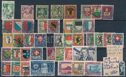 O Svájc 1913-1929 Pro Juventute 8 Db Sor + 1 önálló érték Stecklapon (Mi EUR 388,-) - Otros & Sin Clasificación