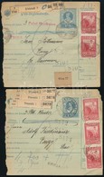 Ausztria  15 Db Csomagszállító Magyarországra, Közte Több, 2-3 Csomagról/ 15 Parcel Cards To Hungary - Altri & Non Classificati