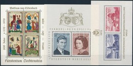 ** Liechtenstein 1967-1970 3 Db Klf Blokk - Other & Unclassified