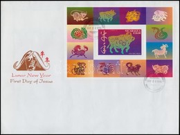 Francia Polinézia, Nicaragua 1994 + 1996 Bélyegkiállítás; Kínai újév 2 FDC - Other & Unclassified