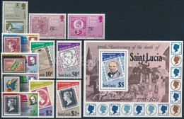 ** 1979-1980 Bélyeg Motívum 5 Db Klf Sor + 2 Blokk - Altri & Non Classificati