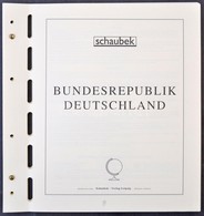 Schaubek NSZK 1990-1992 Komplett El?nyomott Falcmentes Albumlapok Bélyegek és Blokkok Részére, összesen 24 Db Lap - Other & Unclassified