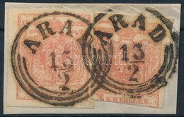 1850 2X 3KR ,,ARAD' - Autres & Non Classés