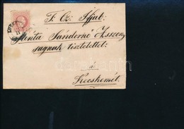 ~1870 5kr Levélen 'LOSSONCZ' - Kecskemét - Otros & Sin Clasificación