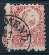 O 1871 Képbe Fogazott Réznyomat 5kr ,,(KÖR)MEND' - Otros & Sin Clasificación