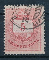 O 1874 5kr I. Korai Bélyegzéssel - Altri & Non Classificati