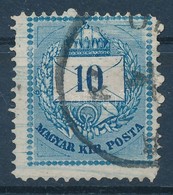 O 1874 10kr Több Végigfutó Karccal (ex Lovász) - Other & Unclassified