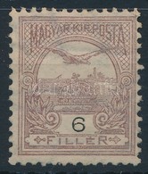 ** 1900 Turul 6f Lilásbarna Csillag Vízjellel - Other & Unclassified