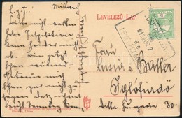 1912 Képeslap ,,L?CSE PÁLYAUDVAR LEVÉLFELADÁS' - Iglófürd? - Other & Unclassified