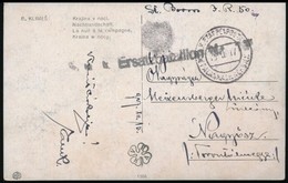 1917 Tábori Posta Képeslap 'K.u.K. Ersatzbataillon' - Otros & Sin Clasificación