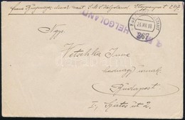 1918 Tábori Posta Levél / Field Post Cover 'S.M.S. HELGOLAND' - Other & Unclassified