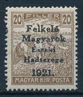 * Nyugat-Magyarország V. 1921 Arató 20f Garancia Nélkül (12.500) - Other & Unclassified
