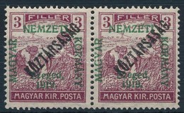 ** Szeged 1919 Arató/Köztársaság 3f Pár Garancia Nélkül (18.000) - Other & Unclassified