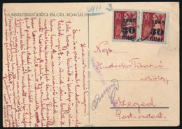 1945 (1. Díjszabás) Távolsági Képeslap Nagyasszonyok 2 X 30f Bérmentesítéssel - Other & Unclassified