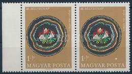 ** 1968 Bélyegnap 1Ft ívszéli Pár, Egyik Bélyegen Nagy Poloska - Otros & Sin Clasificación