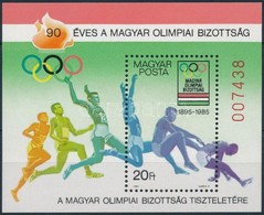 ** 1985 Magyar Olimpiai Bizottság Ajándék Blokk (26.000) - Otros & Sin Clasificación