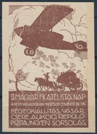 ** 1925/4ba II. Magyar Filatelista Nap Emlékív (16.000) - Other & Unclassified