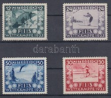 ** 1933 FIS Sor Mi 551-554 - Other & Unclassified