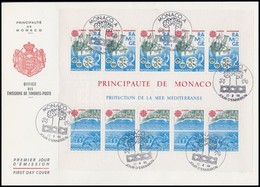 1986 Europa CEPT: Természetvédelem Blokk Mi 32 FDC-n - Other & Unclassified