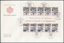 1988 Europa CEPT: Közlekedés és Kommunikáció Blokk Mi 39 FDC-n - Autres & Non Classés