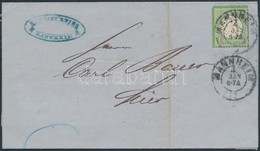 1873 Mi 7 Levélen / On Cover - Other & Unclassified