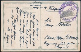 1918 Tábori Posta Képeslap / Field Postcard 'KAISERLICHE MARINE WARNEMÜNDE SEEFLUGZEUG VERSUCHS-KOMMANDO' - Otros & Sin Clasificación