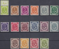 ** 1951 Forgalmi Sor Mi 123-138 - Autres & Non Classés