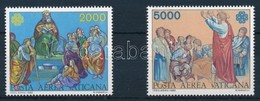 ** 1983 A Kommunikáció éve Sor Mi 842-843 + FDC-n - Other & Unclassified