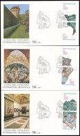 1986 UNESCO Sor Mi 883-888 3 Db FDC-n - Otros & Sin Clasificación