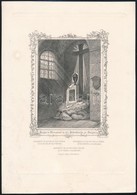 Cca 1900 Haydn's Monument In Der Peterskirche Zu Salzburg, Acélmetszet, Verlag Von J. Poppel Und M. Kurz, München, 20×13 - Prints & Engravings