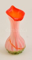 Dekoratív Fújt Váza, Több Réteg?, Jelzés Nélkül, Hibátlan, M: 18,5 Cm - Verre & Cristal