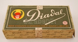 A Diadal Magyar Szivarkapapír és Szivarkahüvelygyár Papírdoboza, 17x8x4 Cm - Autres & Non Classés