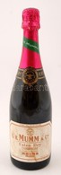 Cca 1960-70 G.H. Mumm Extra Dry Champagne, Reims France,  0,75l - Autres & Non Classés