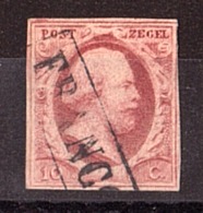 Pays-Bas - 1852 - N° 2 - Guillaume III - Gebraucht