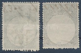 1868/73 7kr és 90kr Illetékbélyegek Gépszínátnyomattal / Machine Offset - Non Classificati