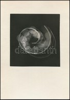 Cca 1969 Fotogram, Jelzés Nélküli Fotóm?vészeti Alkotás A Magyar Fotográfia Avantgarde Korszakából, 15,5x15 Cm, Karton 2 - Altri & Non Classificati