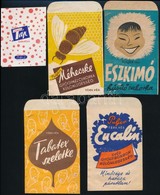 Cca 1940 6 Féle Gyógycukorka Reklámos Papírtasak - Publicidad