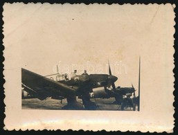 Cca 1943 Ju 87 'Stuka' Német Zuhanóbombázó A Luftwaffe Sturzkampfgeschwader 77. Keleti Fronton Szolgáló Egységéb?l, Fotó - Other & Unclassified