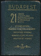 Budapest 21 Térkép. Utcanévjegyzék és Idegenvezet? Címtár. A Kerületi Térképeket Rajzolta és Az Utcanévjegyzéket összeál - Other & Unclassified