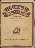 Cca 1936 Földrajzi Iskolai Atlasz - Altri & Non Classificati