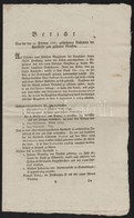 1785 Jelentés A Pozsonyi Arany Griff Patikában Lezajlott Vizsgálatról. A Személyzet, Az Eszközök, A Gyógyszerek Felsorol - Sin Clasificación