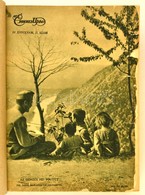 1916 Érdekes Újság, Szerkeszti Kabos Ede, IV. évfolyam II. Félév. Sok Fényképpel Illusztrálva. Kiadói Festett Vászonköté - Non Classés