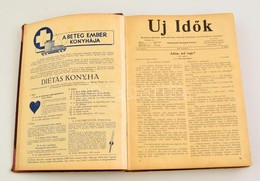 1934 Uj Id?k. XL évfolyam Második Fele Bekötve Szerk.: Herczeg Ferenc. Félvászon-kötésben - Sin Clasificación