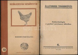 Báldy Bálint: Baromfitenyésztés. Mez?gazdasági Kiskönyvtár 12. Bp.,1951, Mez?gazdasági Kiadó. Kiadói Papírkötés. + Kakuk - Unclassified