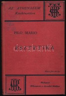 Pilo Mario: Esztetika. Fordította: Yartin József. Bp.,1898, Athenaeum. Kiadói Egészvászon-kötés, Gottermayer-kötésben, K - Non Classés