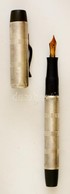 Ezüst Tölt?toll 14K Arany Heggyel / Silver Fountain Pen. - Other & Unclassified