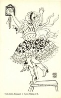 ** 7 Db Régi Undi Mariska és Bozó Gyula Folklór M?vészlap / 7 Pre-1945 Hungarian Folklore Art Postcards Signed By Marisk - Non Classés