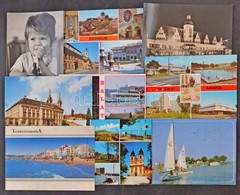 ** * Egy Cip?sdoboznyi MODERN Külföldi Városképes Lap / A Shoe Box Of Modern Postcards From Europe And Other Continents - Unclassified